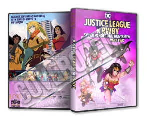Justice League x RWBY Super Heroes and Huntsmen Part Two - 2023 Türkçe Dvd Cover Tasarımı